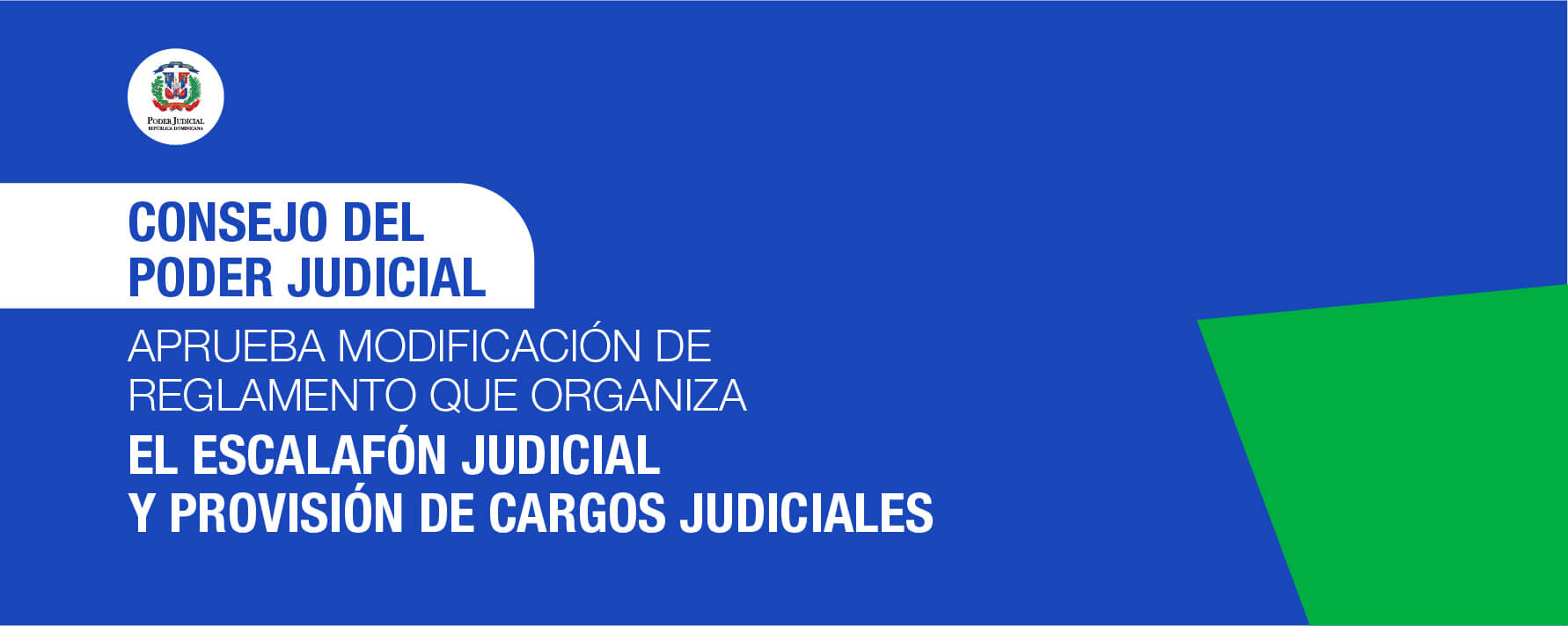 Modficación de reglamento que organiza el escalafón