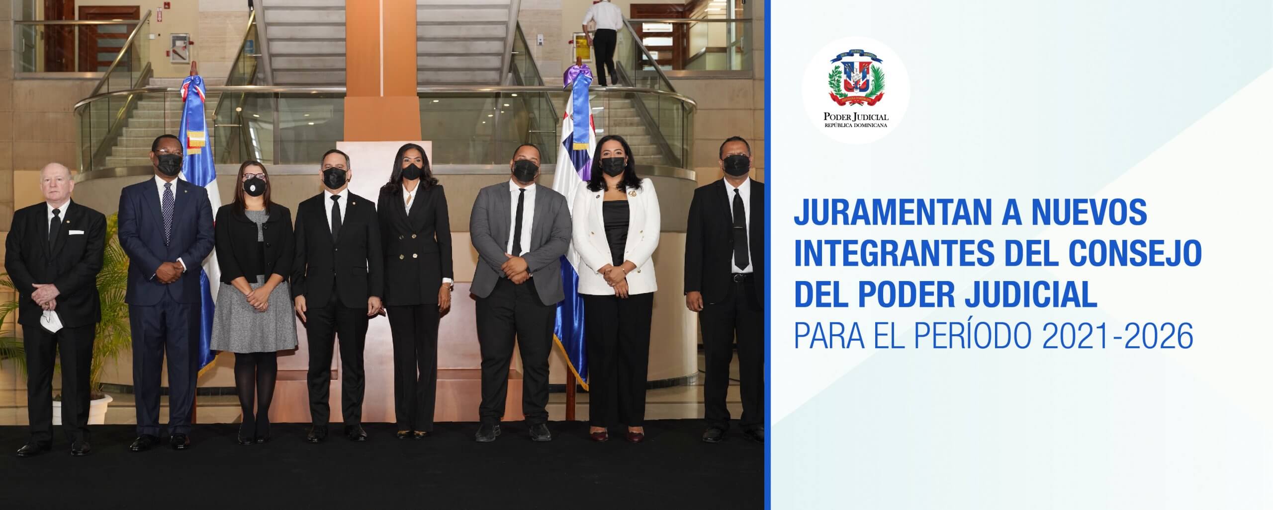 Juramentan a nuevos integrantes del Consejo del Poder Judicial para el período 2021-2026