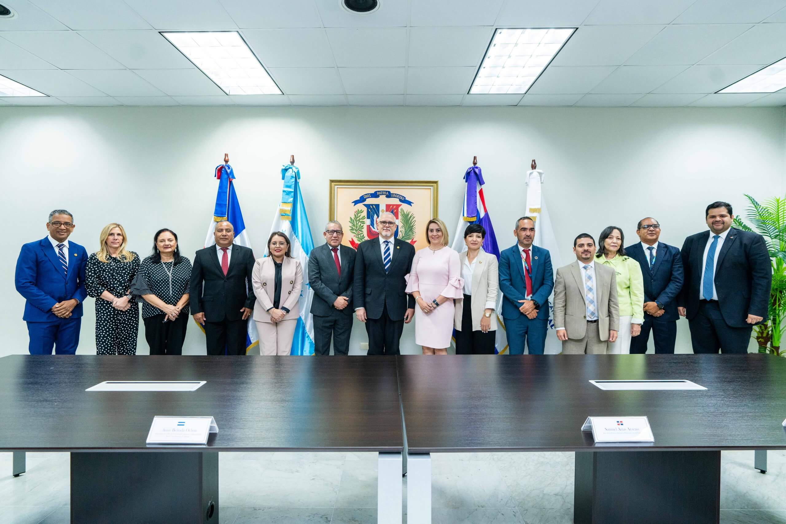 Delegación del Poder Judicial de Honduras visita RD para intercambio de buenas prácticas y transformación judicial