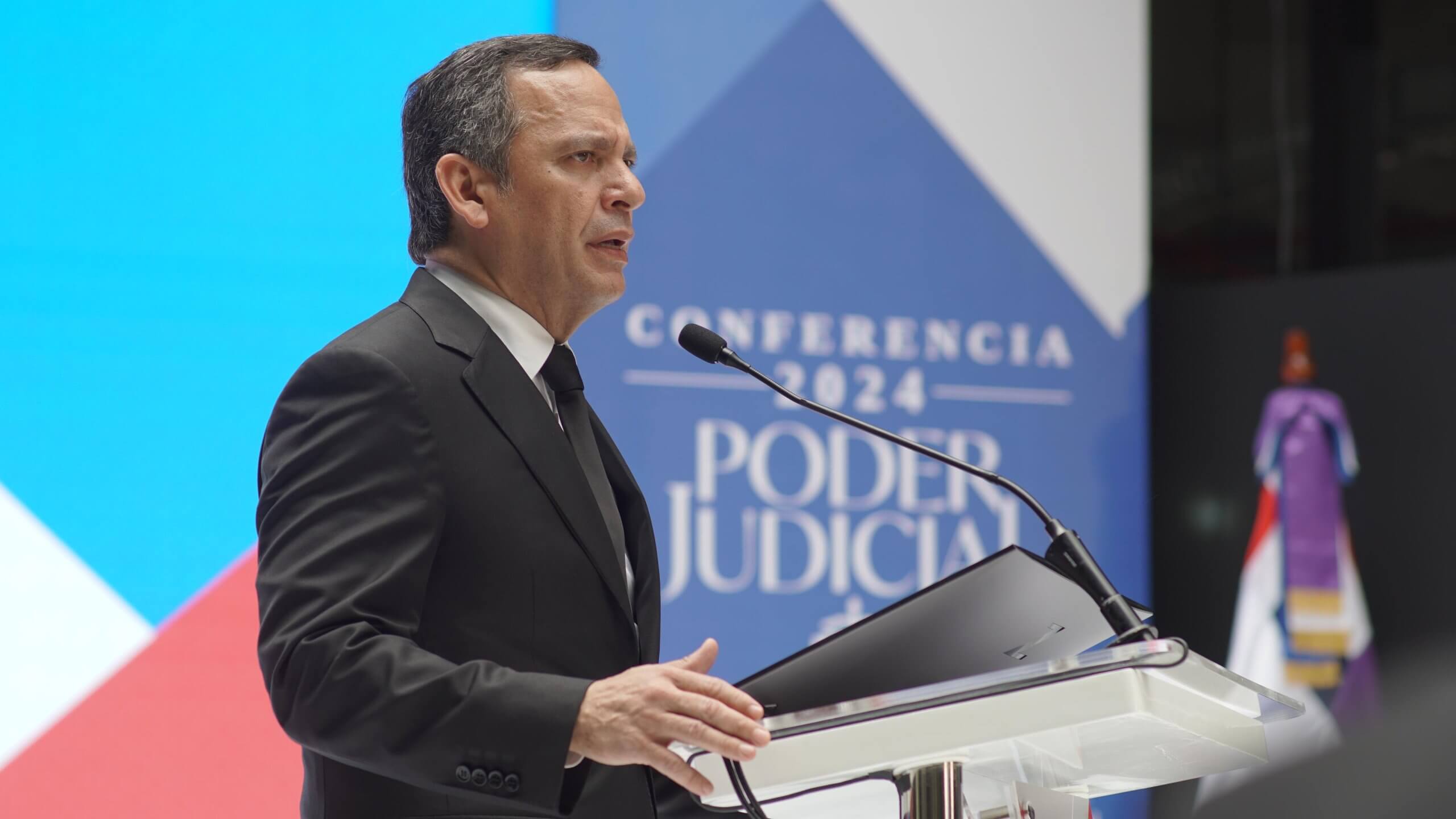 Juez presidente Henry Molina destaca relevancia de la Conferencia del Poder Judicial para el futuro de la justicia