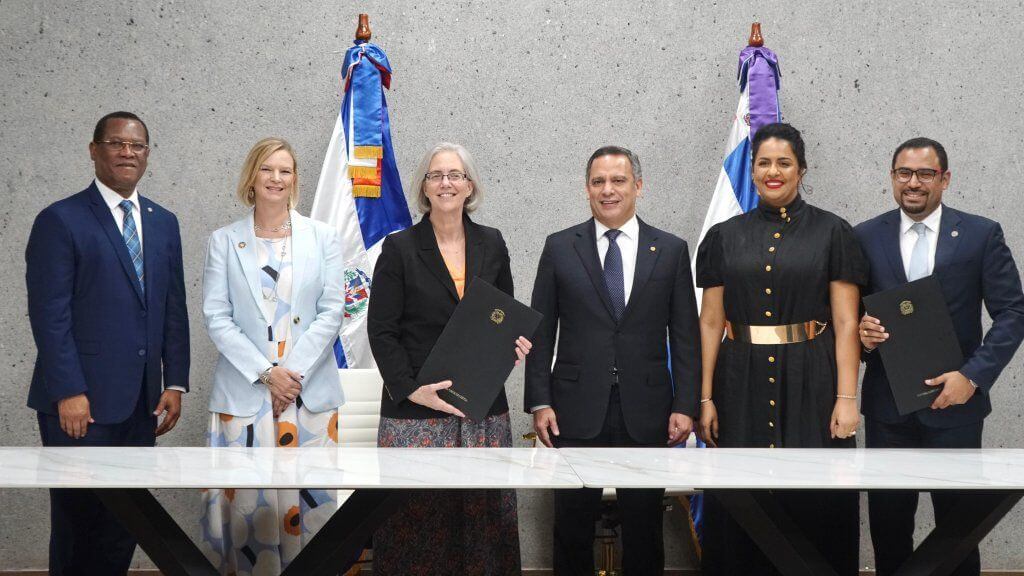 Juez presidente SCJ Henry Molina acuerda con institución internacional acciones para el fortalecimiento del Sistema de Justicia