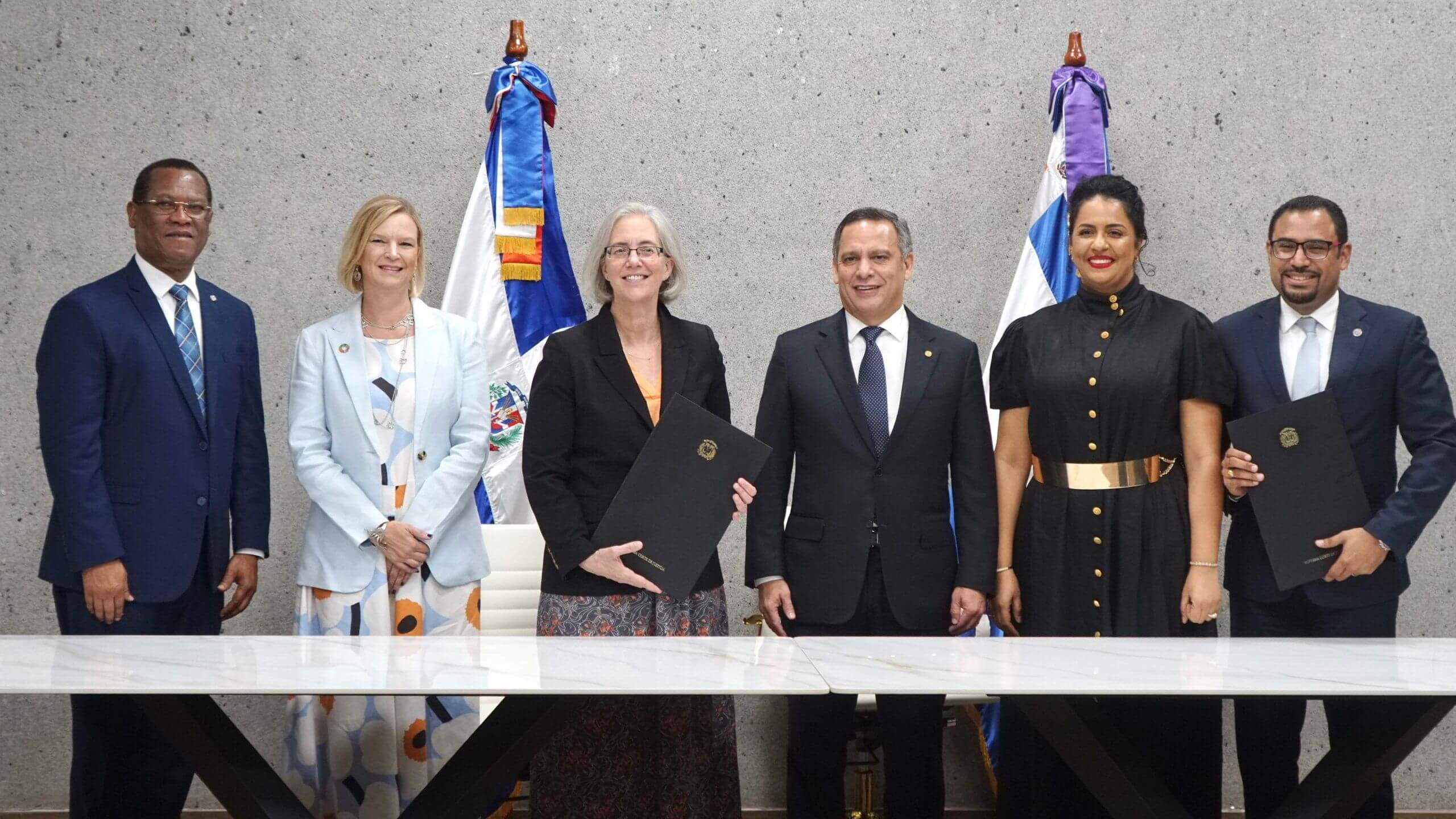 Juez presidente SCJ Henry Molina acuerda con institución internacional acciones para el fortalecimiento del Sistema de Justicia