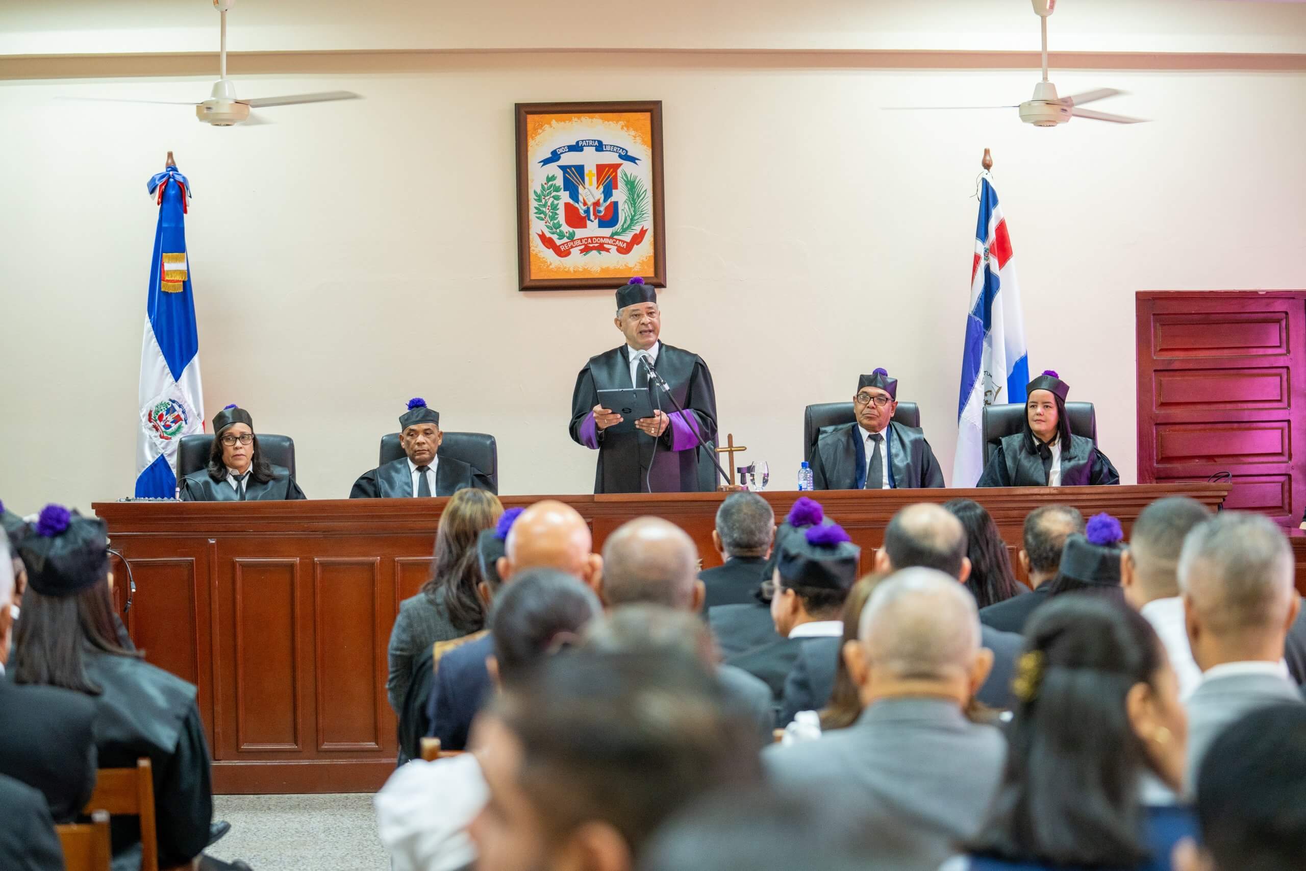 Juez coordinador de SFM destaca que el 70% de sus salas están al día y aspira este 2025 situarse en un 90%