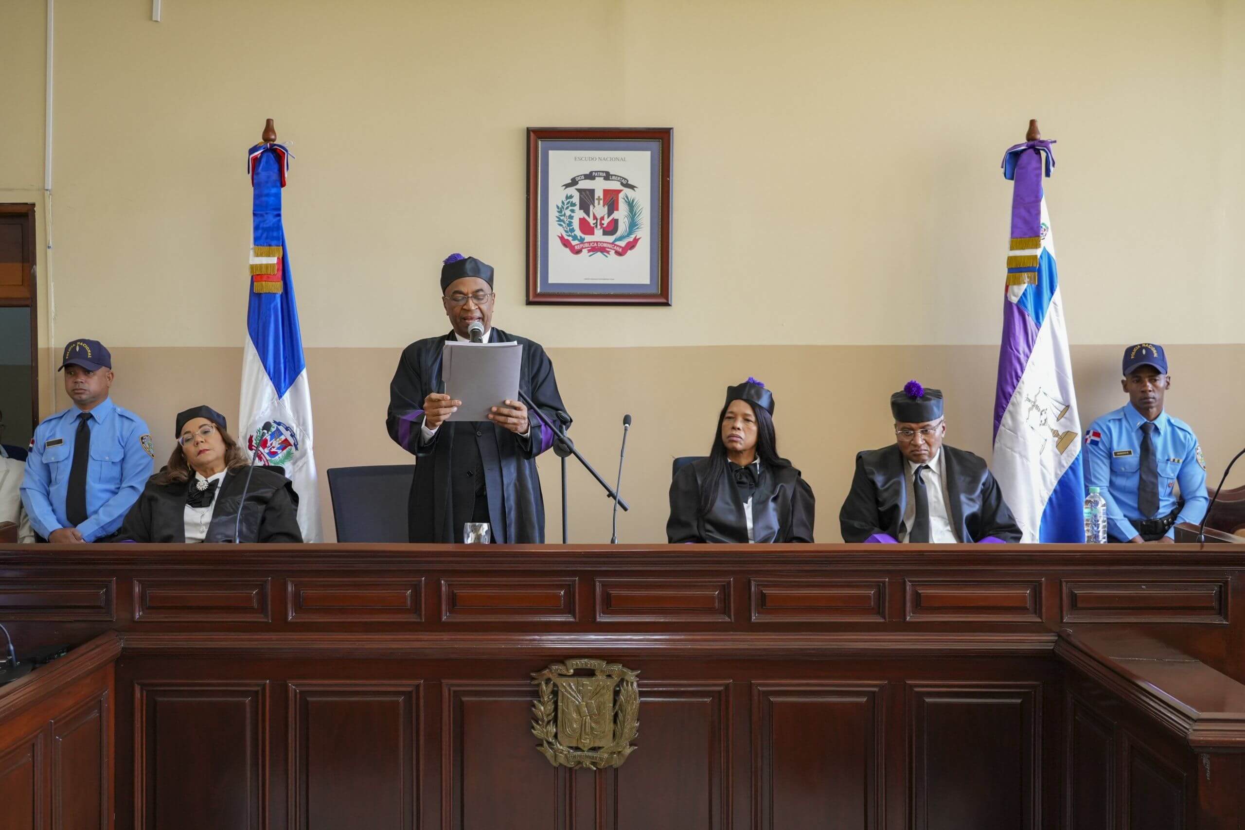 Jueces ceremonia